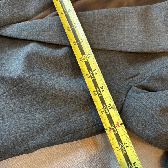 Zara Gray Blazer with Notched Lapel - Picture 8 of 11